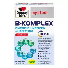 DOPPELHERZ B-complex systeem tabletten, 120 stuks