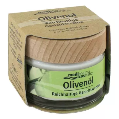 Olijfolie rijke gezichtscrème, 50 ml Olijfolie rijke gezichtscrème, 50 ml