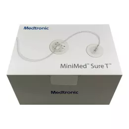 MINIMED Sure-T 6 mm 60 cm infuusset, 10 stuks