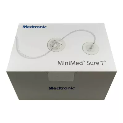 Minimed Sure-T 6 mm 80 cm infuusset, 10 stuks Minimed Sure-T 6 mm 80 cm infuusset, 10 stuks