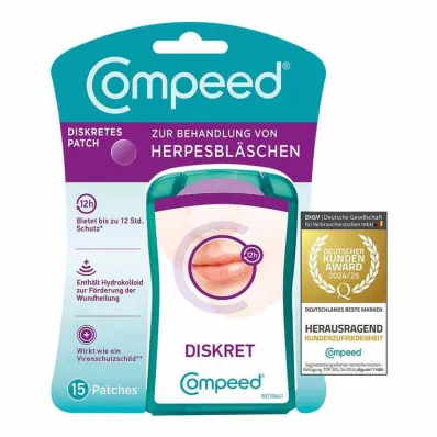 Compeed herpespijnpleister HRA, 15 st Compeed herpespijnpleister HRA, 15 st