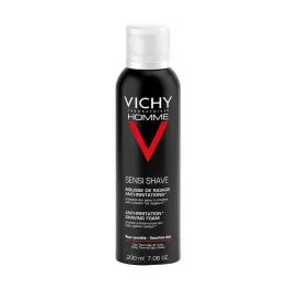 VICHY HOMME Scheerschuim anti-irritatie, 200 ml