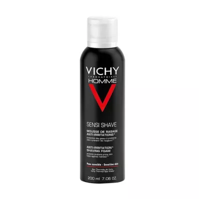Vichy Homme scheerschuim tegen huidirritatie, 200 ml Vichy Homme scheerschuim tegen huidirritatie, 200 ml