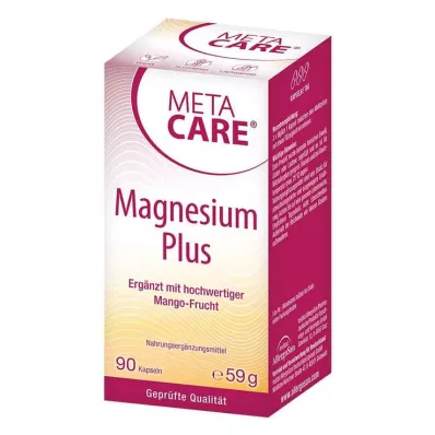 Meta Care Magnesium Plus capsules, 90 stuks Meta Care Magnesium Plus capsules, 90 stuks
