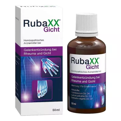 Rubaxx jichtdruppels om in te nemen (50 ml) Rubaxx jichtdruppels om in te nemen (50 ml)