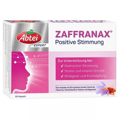 ABTEI EXPERT ZAFFRANAX Positive Mood Capsules, 30 Capsules ABTEI EXPERT ZAFFRANAX Positive Mood Capsules, 30 Capsules