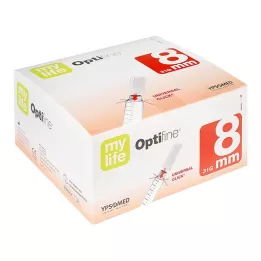 OPTIFINE 8 pennaalden 0,25x8 mm, 100 stuks