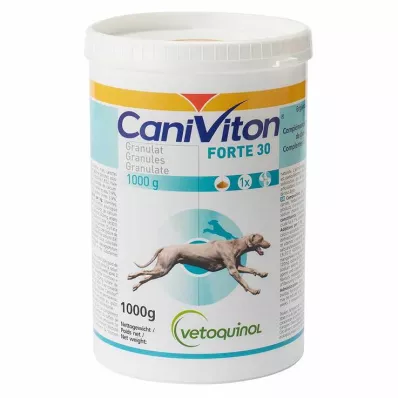 Caniviton Forte 30 aanvullend diervoedergranulaat voor honden, 1000 g Caniviton Forte 30 aanvullend diervoedergranulaat voor honden, 1000 g