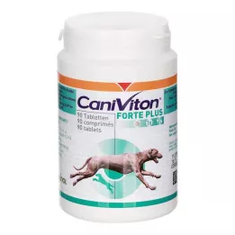CANIVITON Forte Plus Erg.Futterm.Tbl.f.Hond/Kat, 90 st