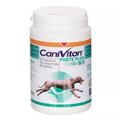 CANIVITON Forte Plus Erg.Futterm.Tbl.f.Hond/Kat, 90 st CANIVITON Forte Plus Erg.Futterm.Tbl.f.Hond/Kat, 90 st