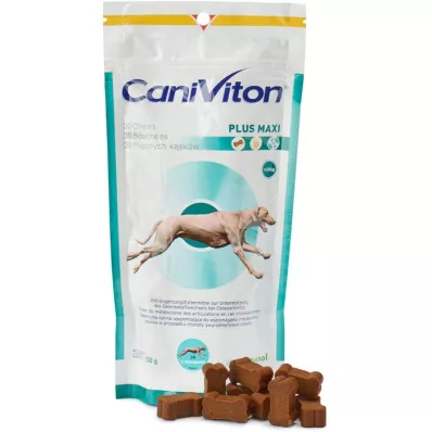 CANIVITON Plus maxi Dieet-Erg.Futterm.Kauwt f.Hunde, 30 stuks