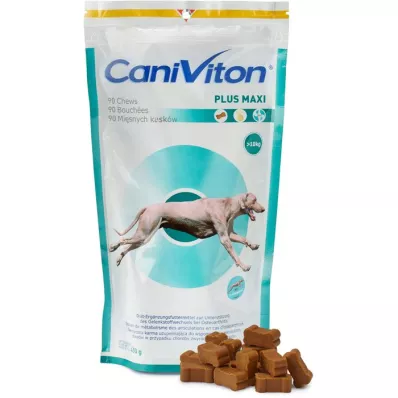 CANIVITON Plus maxi Dieet-Erg.Futterm.Kauwt f.Hunde, 90 stuks