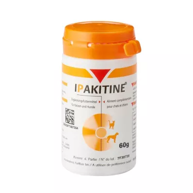 Ipakitine aanvullend voedingspoeder voor honden/katten, 60 g