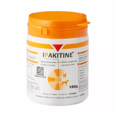 Ipakitine aanvullend voedingspoeder voor honden/katten, 180 g