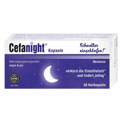 Cefanight harde capsules, 50 stuks Cefanight harde capsules, 50 stuks