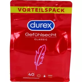 DUREX Gevoelige gossamer condooms, 40 stuks