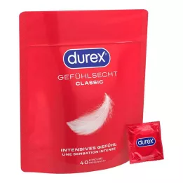 DUREX Gevoelige gossamer condooms, 40 stuks