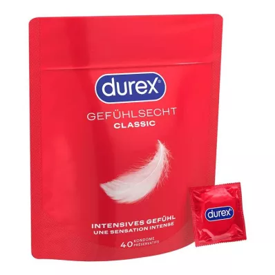 DUREX Gevoelige gossamer condooms, 40 stuks DUREX Gevoelige gossamer condooms, 40 stuks