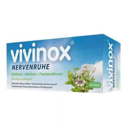 VIVINOX Zenuwrust Baldr.+Mel.+Passie.Kalm.Sleep., 40 stuks