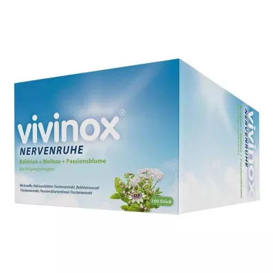 vivinox® nerve kalm kalmerende tabletten bij rusteloosheid en moeilijk inslapen, 100 stuks