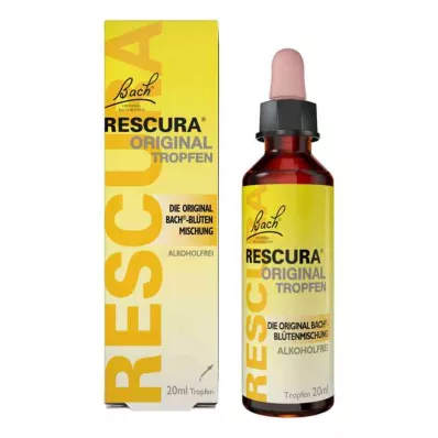 BACHBLÜTEN Originele Rescura druppels alcoholvrij, 20 ml BACHBLÜTEN Originele Rescura druppels alcoholvrij, 20 ml