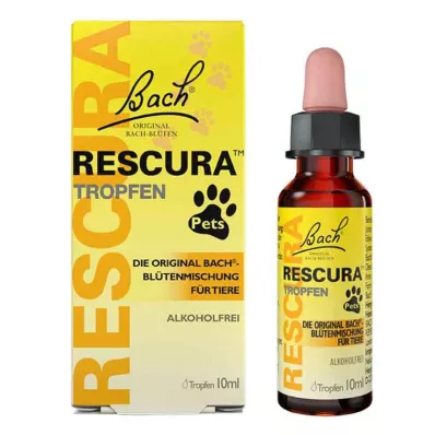 Bachbloesems Original Rescura Pets druppels alcoholvrij dierenarts.(voor dieren), 10 ml Bachbloesems Original Rescura Pets druppels alcoholvrij dierenarts.(voor dieren), 10 ml
