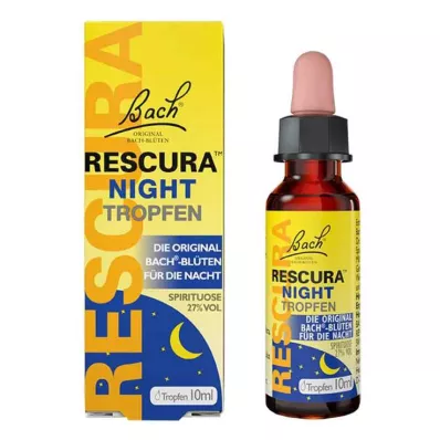 Bachbloesems Original Rescura Night Tro.met alcohol, 10 ml