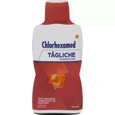 CHLORHEXAMED dagelijkse mondspoeling 0,06%, 500 ml