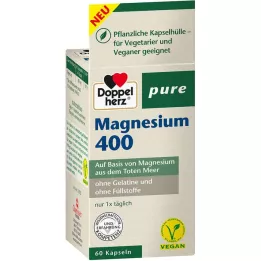 DOPPELHERZ Magnesium 400 zuivere capsules, 60 st