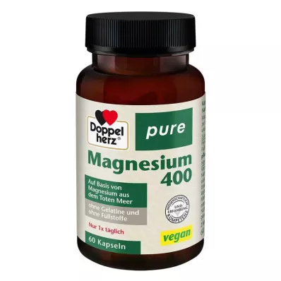 DOPPELHERZ Magnesium 400 zuivere capsules, 60 st