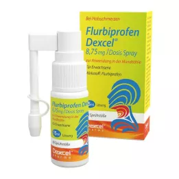 FLURBIPROFEN Dexcel 8,75 mg/dos.spray mondholte, 15 ml