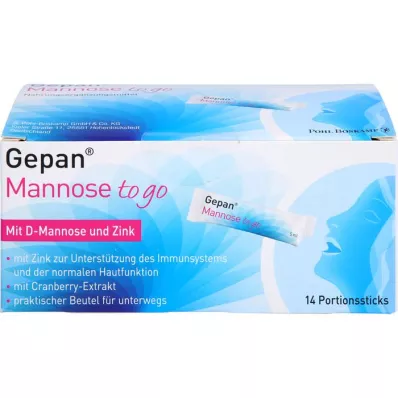 GEPAN Mannose to go orale oplossing, 14X5 ml
