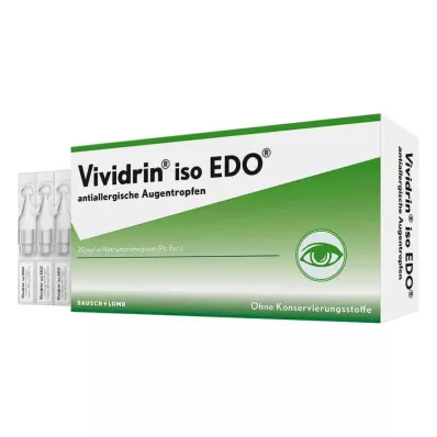 Vividrin iso EDO anti-allergische oogdruppels (30x0,5 ml)