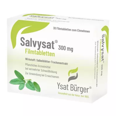 SALVYSAT 300 mg filmomhulde tabletten, 30 stuks SALVYSAT 300 mg filmomhulde tabletten, 30 stuks