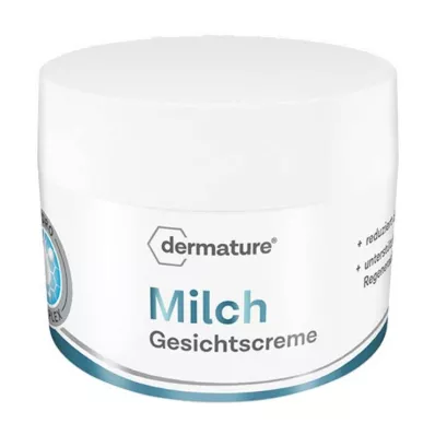 Gezichtscrème voor dermatologische melk, 50 ml