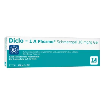 DICLO-1A Pharma Pijngel 10 mg/g, 100 g