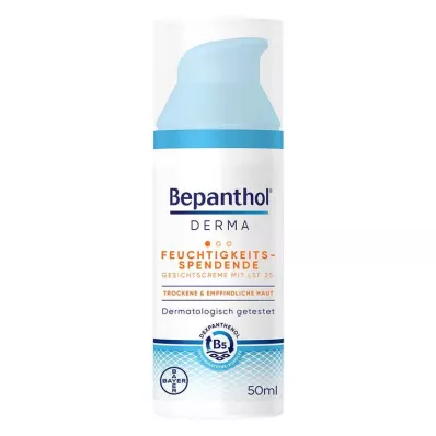 BEPANTHOL Derma vochtinbrengende gezichtscrème.LSF 25, 1X50 ml