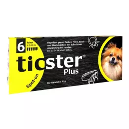 TICSTER Plus spot-on vloeistof voor hond tot 4kg, 6X0,48 ml