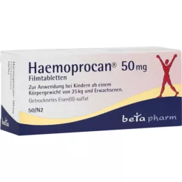 HAEMOPROCAN 50 mg filmomhulde tabletten, 50 st