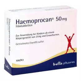 HAEMOPROCAN 50 mg filmomhulde tabletten, 100 stuks