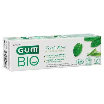 GUM Biologische tandpasta verse munt, 75 ml GUM Biologische tandpasta verse munt, 75 ml