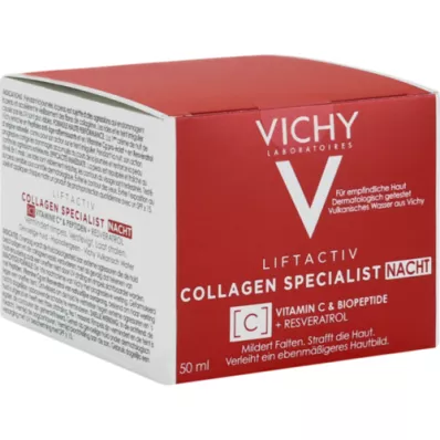 VICHY LIFTACTIV Collageen specialistische nachtcrème, 50 ml