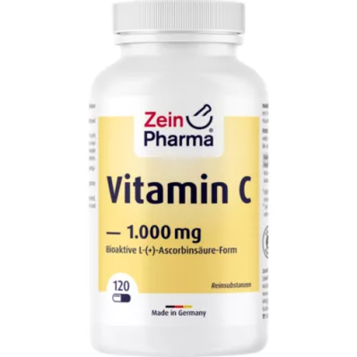VITAMIN C 1000 mg ZeinPharma Capsules, 120 Capsules