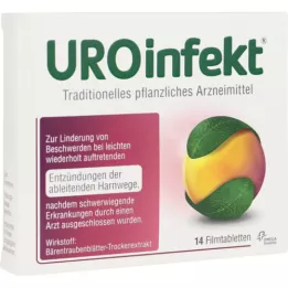 UROINFEKT 864 mg filmomhulde tabletten, 14 st