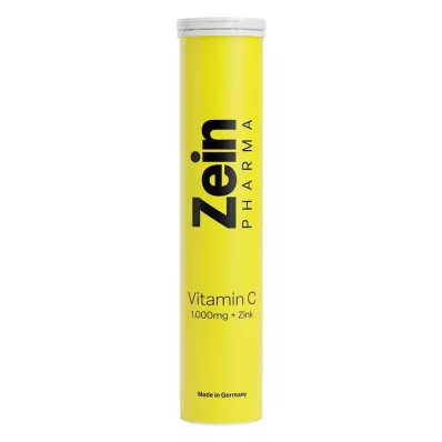 Vitamine C 1000 mg + zink bruistabletten, 20 st Vitamine C 1000 mg + zink bruistabletten, 20 st