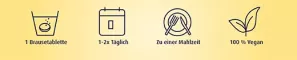 Instructions for use for Vitamine C 1000 mg + zink bruistabletten, 20 st - 2
