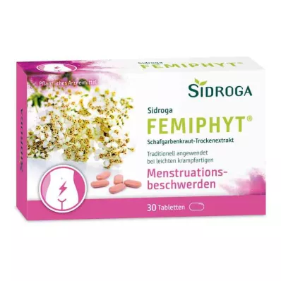 Sidroga Femiphyte 250 mg filmomhulde tabletten (30 stuks) Sidroga Femiphyte 250 mg filmomhulde tabletten (30 stuks)