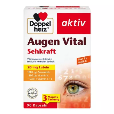 DOPPELHERZ Augen Vital Sehkraft aktiv Capsules, 90 Capsules