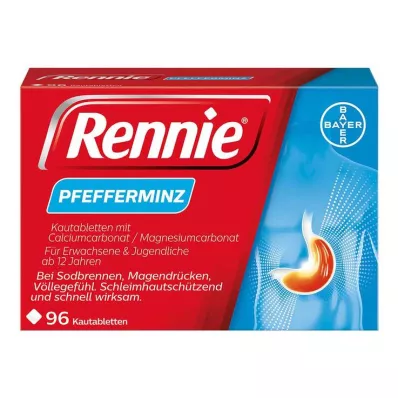 RENNIE Kauwtabletten, 96 stuks RENNIE Kauwtabletten, 96 stuks