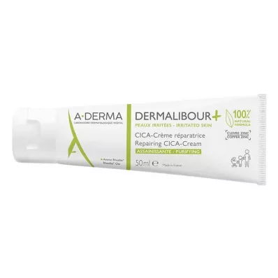 A-DERMA DERMALIBOUR+ CICA herstellende crème, 50 ml